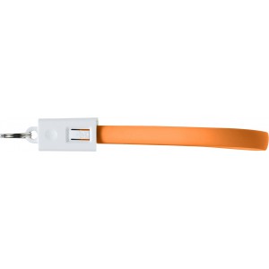 ABS charging cable Pierre, orange (Eletronics cables, adapters)