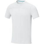 Elevate Borax short sleeve men's GRS recycled cool fit t-shirt, White (3752201)