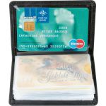 Etui en cuir pour carte de crdit  Kathleen, black (30402-01)