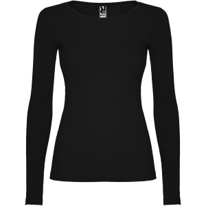 Extreme long sleeve women's t-shirt, Black