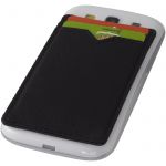 Eye dual pocket RFID smartphone wallet, solid black (13425700)