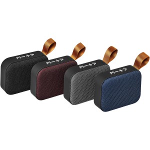 Fashion fabric Bluetooth(r) speaker, Royal blue (Speakers, radios)