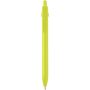 Fidget recycled plastic ballpoint pen (black ink), Lime gree