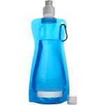 Foldable water bottle (420ml), light blue (7567-18CD)