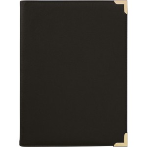A4 PU Conference folder, black (Folders)