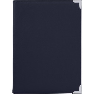 A4 PU Conference folder, blue (Folders)