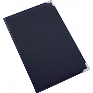 A4 PU Conference folder, blue (Folders)