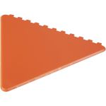 Frosty 2.0 triangular recycled plastic ice scraper, Orange (10425231)