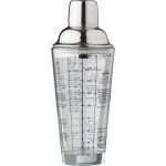 Glass cocktail shaker (400 ml) Adela, Neutral/Transparant (1041489-21)