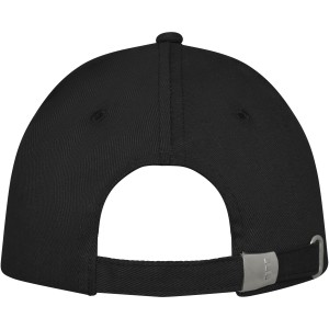 Doyle 5 panel cap, Solid black (Hats)