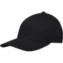Opal 6 panel Aware recycled cap, Solid black