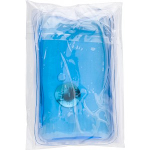 PVC self heating pad Charles, light blue (Hot&Cold packs)