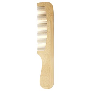 Heby bamboo comb with handle, Natural (Body care)