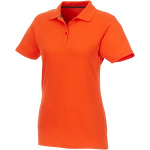 Helios Lds polo, Orange, L (Polo shirt, 90-100% cotton)