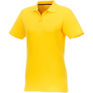 Helios Lds polo, Yellow, XS (Polo shirt, 90-100% cotton)