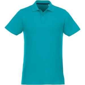 Helios mens polo, Aqua, 2XL (Polo shirt, 90-100% cotton)