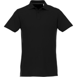 Helios mens polo, Black, 4XL (Polo shirt, 90-100% cotton)