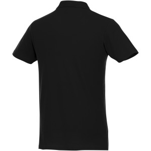 Helios mens polo, Black, S (Polo shirt, 90-100% cotton)