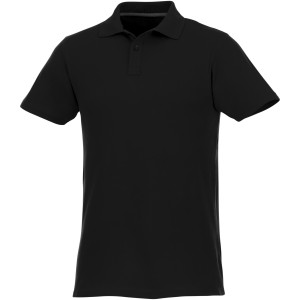 Helios mens polo, Black, XS (Polo shirt, 90-100% cotton)