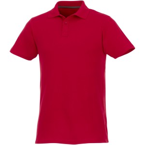 Helios mens polo, Red, M (Polo shirt, 90-100% cotton)