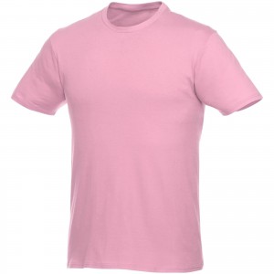 Heros short sleeve unisex t-shirt, Light pink (T-shirt, 90-100% cotton)