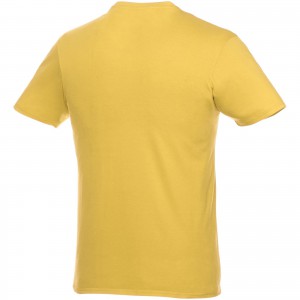 Heros short sleeve unisex t-shirt, Yellow (T-shirt, 90-100% cotton)