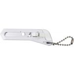 Hobby knife with keychain, white (8368-02)