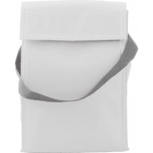 Polyester (420D) cooler/lunch bag Sarah, white