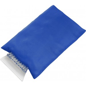 ABS ice scraper and polyester glove Doris, cobalt blue (Car accesories)