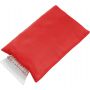 ABS ice scraper and polyester glove Doris, red