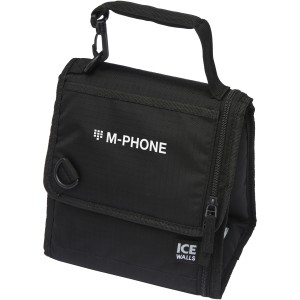 Ice-wall lunch cooler bag, Solid black (Cooler bags)