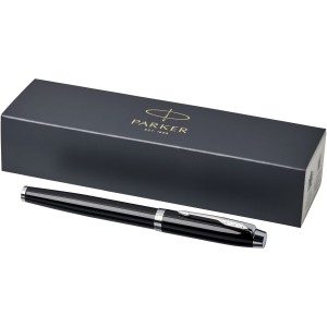 IM professional fountain pen, solid black,Chrome