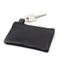 Leather key wallet Zander, black