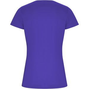 Imola short sleeve women's sports t-shirt, Mauve (T-shirt, mixed fiber, synthetic)