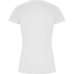 Imola short sleeve women's sports t-shirt, White (T-shirt, mixed fiber, synthetic)