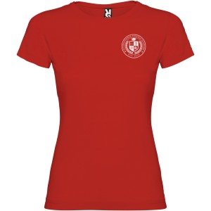 Jamaica short sleeve women's t-shirt, Red (T-shirt, 90-100% cotton)