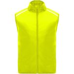 Jannu unisex lightweight running bodywarmer, Fluor Yellow (R66841C)