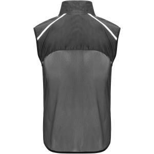 Jannu unisex lightweight running bodywarmer, Solid black (Vests)