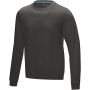 Jasper men's  organic GRS recycled crewneck sweater, Storm grey