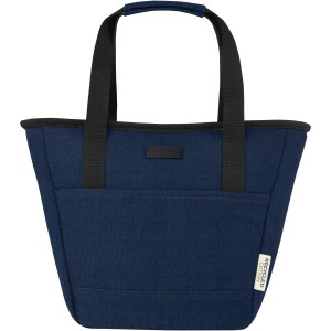 Joey 9-can GRS recycled canvas lunch cooler bag 6L, Navy (Cooler bags)