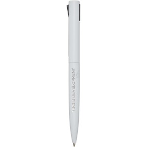 Juana recycled aluminium ballpoint pen, White (Metallic pen)