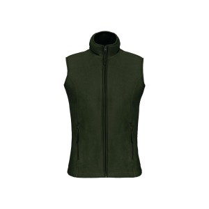 MELODIE - LADIES' MICROFLEECE GILET, Forest Green