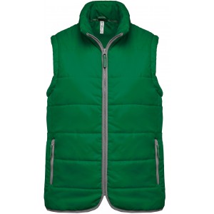 QUILTED BODYWARMER, Kelly Green