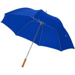 Karl 30" golf umbrella with wooden handle, Royal blue (10901804)