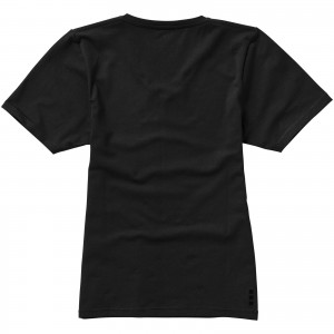 Kawartha short sleeve women's organic t-shirt, solid black (T-shirt, 90-100% cotton)