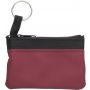 Key wallet, burgundy