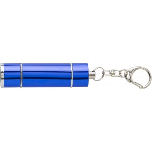 ABS 2-in-1 key holder, Cobalt blue (Keychains)