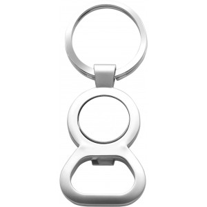 Metal key holder Soren, silver (Keychains)