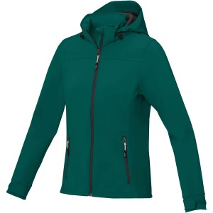 Langley women's softshell jacket, Forest Green2