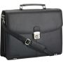 Leather Charles Dickens? briefcase Shia, black
